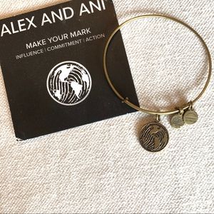 Alex & Ani “Make Your Mark” World Bangle Bracelet